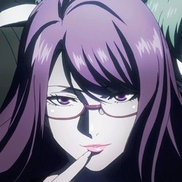 Rize Kamishiro Pfp, Rize Tokyo Ghoul Icon, Rize Kamishiro Icons, Purple Profile Picture, Rize Tokyo Ghoul, Purple Profile, Tokyo Ghoul Rize, Anime Fyp, Gothic Fantasy Art