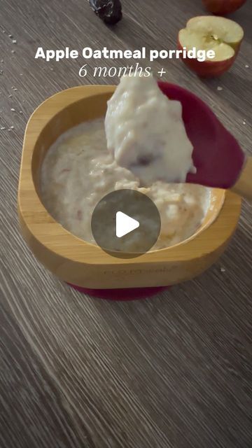 Mindsmaking on Instagram: "This yummy baby porridge is perfect for breakfast or as a meal for little ones starting at 6 months old, all the way up to toddlers and older kids. It’s a versatile and tasty option for the whole family  Ingredients: 1 apple, peeled, cored, and finely chopped 1/4 cup oat meal 2 dates, pitted and chopped 1to 1 1/2 cup water  2 tablespoons plain yogurt  Instructions: In a small saucepan, add water and bring the water to a boil  combine the chopped apple,  oats, and dates Bring the mixture to a boil over medium heat, then reduce the heat to low and simmer for about 5 minutes, or until the apple is soft and the oats are cooked. Stir occasionally to prevent sticking. Turn off the heat and use a potato masher, mash the  cooked ingredients until you reach the desired co Breakfast For 6 Month Old Baby, Oats For Babies, Apple Oats, Oat Meal, Oatmeal Porridge, Apple Oatmeal, 6 Month Old Baby, Potato Masher, A Potato