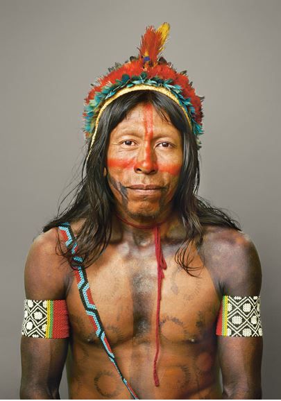 Kayapo National Geographic Martin Schoeller, Amazon Tribe, Painted Face, Indian Man, North And South America, We Are The World, Portrait Gallery, People Of The World, World Cultures