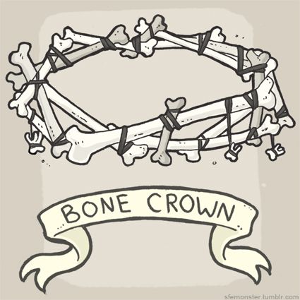 Bone Crown, Flower Drawing Tumblr, Flower Crown Drawing, Bone Drawing, Crown Drawing, Crown Collection, Crown Art, Kawaii Unicorn, Bone Art