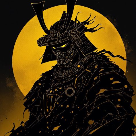 "The last samurai, reborn in the age of machines"⚔️🤯 This image was created by the Golden Cat aka Orogato using artificial intelligence.  #digitalartist #digitalart #cyberpunk #cyberpunk2077 #digitaldrawing #digitalillustration #samurai #cybersamurai Last Samurai, Golden Cat, The Last Samurai, Cyberpunk 2077, Dnd Characters, The Age, The Golden, Cyberpunk, Digital Illustration