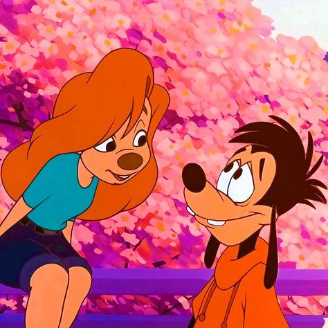 Goofy Aesthetic, Roxanne Goofy, Movie Duos, Max And Roxanne, Disney Duos, A Goofy Movie, Goof Troop, Goofy Disney, Couples Halloween Outfits