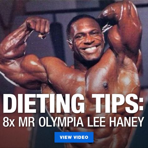 8x Mr. Olympia, Lee Haney, provides Muscle & Strength with insight into how he used to diet for competition during his illustrious bodybuilding career. #LeeHaney #MrOlympia #bodybuilding #diet #tips Lee Haney, Old Bodybuilder, Dieting Tips, Joe Weider, Build Muscle Fast, Bodybuilding Diet, Body Building Men, Mr Olympia, Training Day