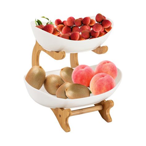 Food Display Table, Vegetable Salads, Tiered Fruit Basket, Fruits Snacks, Vegetable Snacks, Ceramic Fruit Bowl, Fruit Holder, Vegetable Storage, Fruit Storage