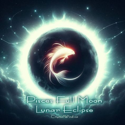 2024 Pisces Full Moon Lunar Eclipse Pisces Full Moon, Full Moon Lunar Eclipse, Full Moon Meditation, Moon Lunar Eclipse, Feldenkrais Method, Gregg Braden, Alexander Technique, Celestial Event, Spirit Messages