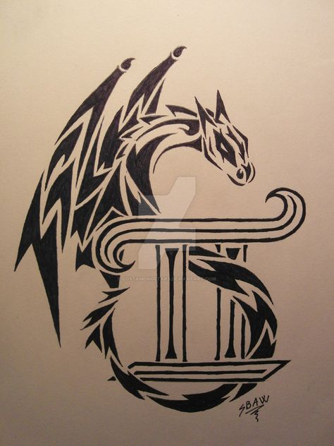 Gemini Dragon Tattoo, Gemini Dragon, Gemini Zodiac Tattoos, Gemini Tattoo Designs, Gemini Art, Tattoo Posters, Dragon Tattoo For Women, Gemini Tattoo, Zodiac Sign Tattoos