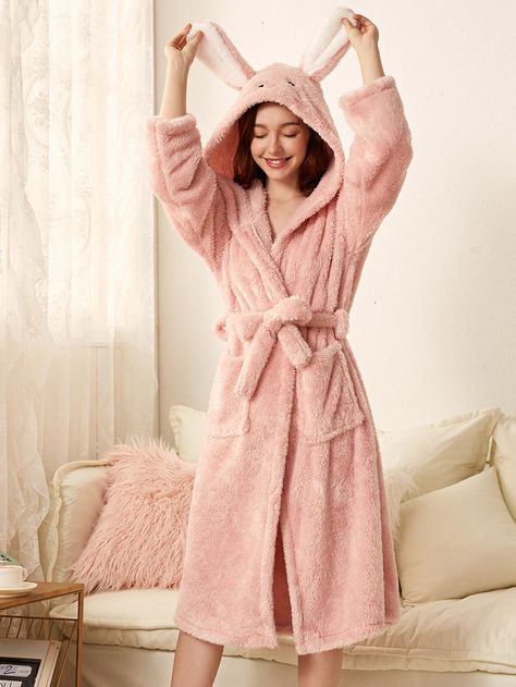 Winter Robes, Casual Autumn Outfits Women, Harajuku Women, Comfortable Loungewear, Hooded Flannel, Hooded Robe, Women's Robe, Flannel Women, Formal Dresses For Women