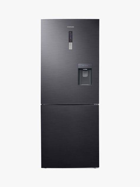 Aesthetic Kitchen Design, Fridge In Kitchen, Luxury Refrigerator, Clocks Aesthetic, Samsung Fridge Freezer, Single Door Fridge, Fridge Sizes, Black Fridges, Gerobak Dorong