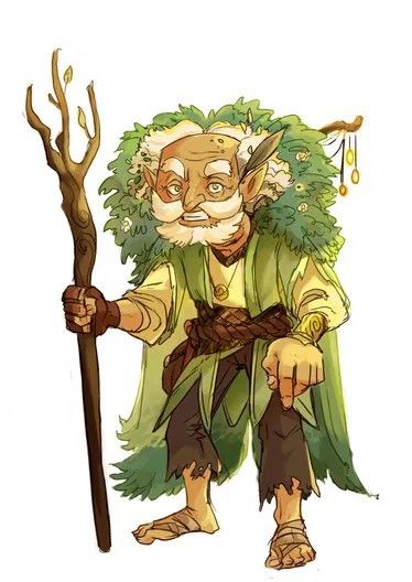 Punk Character Art, Gnome Dnd, Dnd Druid, Gnome Art, Dnd Elves, Elf Druid, Forest Elf, Fantasy Races, Dungeons And Dragons Characters