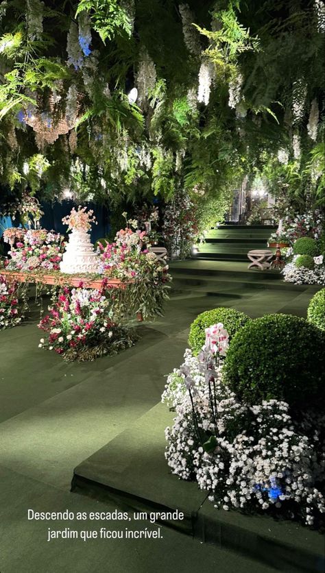 Garden Theme Quince, Debut Venue, Royalty Wedding Theme, Enchanted Garden Party, Enchanted Forest Theme, Enchanted Garden Wedding, Debut Ideas, Quince Decorations, Dream Wedding Decorations