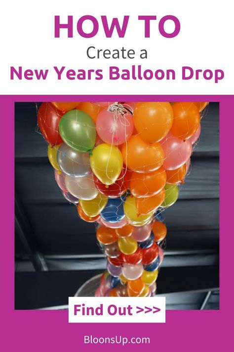 Looking to add a touch of magic to your New Years decorations? This guide unveils the secrets of creating a DIY balloon drop, a guaranteed crowd-pleaser! Learn how to choose the perfect balloons and a simple release mechanism for a seamless experience. Explore ways to personalize your balloon drop to complement your New Year's theme, creating a picture-perfect moment for capture in photos and memories. Diy Balloon Drop, Balloon Avalanche, New Years Eve House Party, New Years Eve Recipes, Balloon Tutorials, Balloon Decoration Ideas, New Years Ball, Balloon Release, Balloon Ceiling