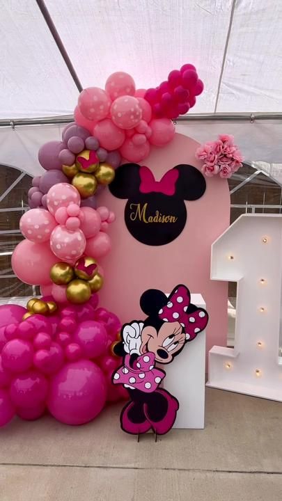 Minnie Mouse Birthday Theme, Minnie Mouse Theme Party, Minnie Mouse Birthday Party Decorations, Minnie Mouse Birthday Decorations, Minnie Mouse Cake, Minnie Party, Minnie Mouse Birthday Party, Minnie Birthday, Birthday Photography