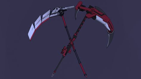 Combination of two projects I worked on. Enjoy Crescent Rose, 3d Modelling, Rose Art, Rwby, Crescent, Art Design, I Love, Quick Saves, Art