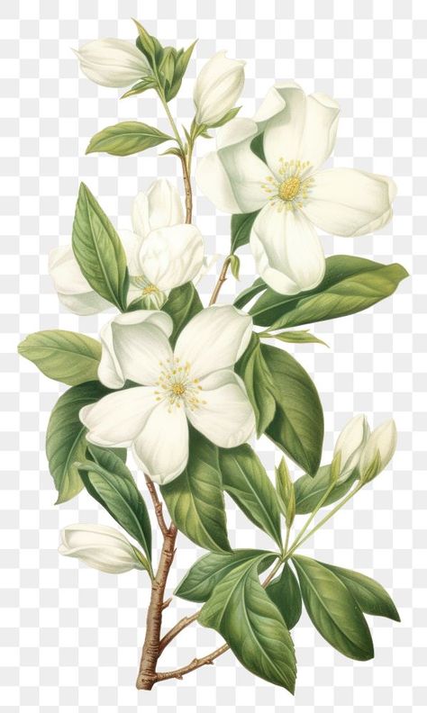 Jasmine Flower Art, Jasmine Flower Drawing, Jasmine Drawing, White Jasmine Flower, Aesthetic Pngs, Best Png, Flower Jasmine, Pngs Transparent, Custom Candle Labels