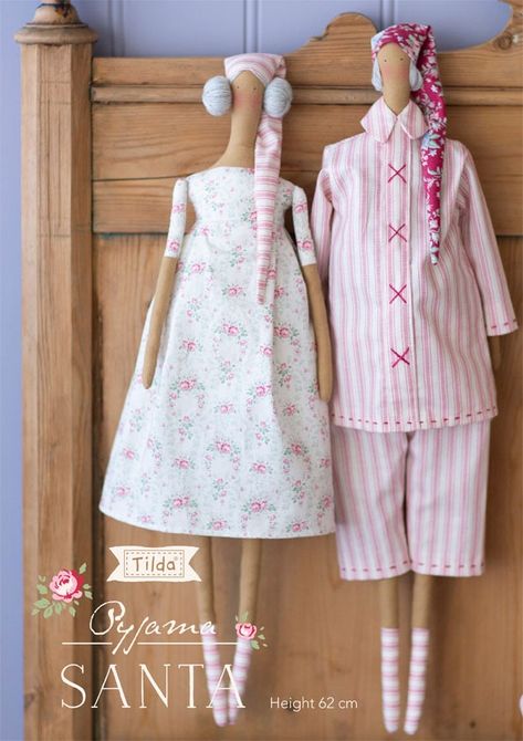 Doll Patterns Free, Santa Doll, Tilda Doll, Stocking Pattern, Star Quilt Patterns, Old Rose, Textile Doll, Sewing Toys, Free Quilting