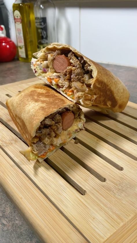 Shawarma Recipe Beef, Beef Shawarma Recipe, Nigerian Chicken, Beef Shawarma, Exciting Recipes, Nigeria Food, Chicken And Beef, Recipes Tiktok, Chicken Shawarma Recipe