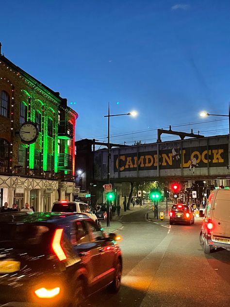 Town At Night, Camden Town, At Night, London, Collage, Pins, Quick Saves