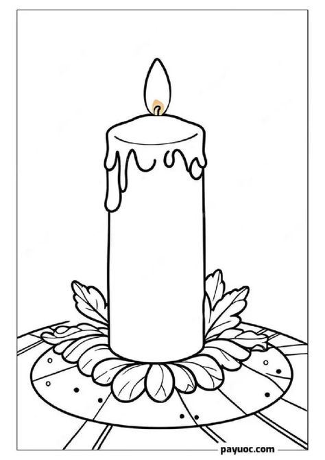 20+ Christmas Candle Coloring Pages (FREE PDFs) Christmas Coloring Sheets Free Printable, Coloring Sheets Free Printable, Candle Coloring, Candle Printable, Christmas Coloring Sheets, Jolly Santa, Christmas Coloring, Christmas Coloring Pages, Colorful Candles