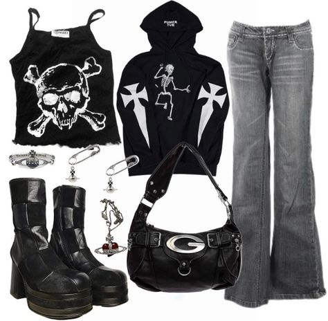 Mallgoth Outfits, Mall Goth Outfits, Goth Outfit, Future Clothes, Swaggy Outfits, Mall Goth, Goth Outfits, Alternative Outfits, Fashion Aesthetic