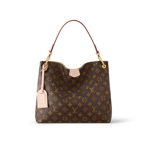 Louis Vuitton Graceful, Sac Louis Vuitton, Womens Designer Bags, Monogram Handbag, Luxury Purses, Lv Handbags, Vuitton Bag, Shoulder Tote Bag, Lv Bag