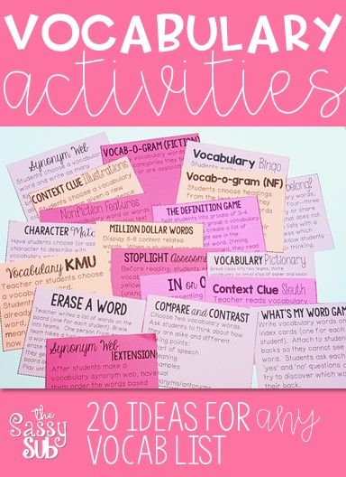 Math Vocabulary Activities, Vocab Activities, Vocabulary Instruction, 6th Grade Reading, Teacher Freebies, Teaching Vocabulary, Middle School Language Arts, Math Vocabulary, 4th Grade Reading