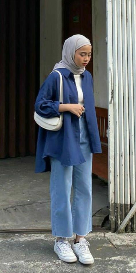 Stylish Outfits Casual, Hijab Fashion Summer, Estilo Hijab, Modest Casual Outfits, Stile Hijab, Muslim Outfits Casual, Hijab Style Casual, Hijabi Fashion Casual, Fashion Top Outfits