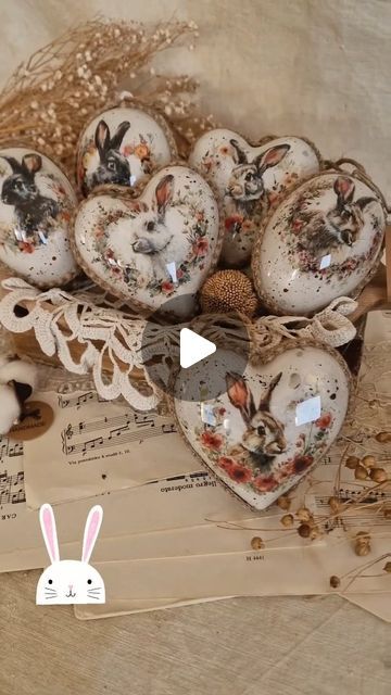 Easter Eggs, Decoupage, Easter, Christmas Ornaments, Photo And Video, Instagram Photo, Christmas, Instagram