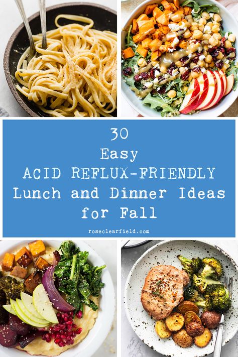 Nonacidic Meals, Anti Reflux Diet, Reflux Diet Recipes, Gerd Diet Plan, Gerd Diet Recipes, Acid Reflux Friendly Recipes, Gerd Friendly Recipes, Acid Reflux Diet Meals, Gerd Friendly