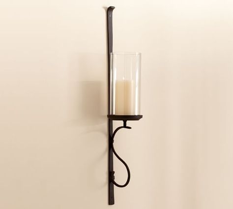 Artisanal Wall-Mount Candleholder Mounted Candle Holders, Wall Mounted Vase, Wall Mounted Candle Holders, Pillar Holders, Led Pillar Candle, Wooden Candle Holders, Wooden Candles, Candle Wall Sconces, Wall Candles