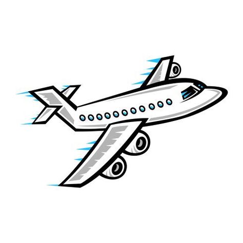 Airplane Flying Vector Icon Cartoon Airplane Drawing, Cute Airplane Drawing, Flight Drawing, Plane Cartoon, Plane Clipart, Flying Drawing, Airplane Cartoon, Plane Illustration, Airplane Sketch