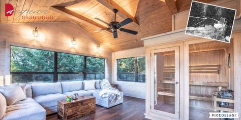 3 Season Porch Ideas, Four Seasons Room Addition, 3 Season Porch, Three Season Porch, 3 Season Room, Four Seasons Room, Three Season Room, Indoor Sauna, Porch Addition