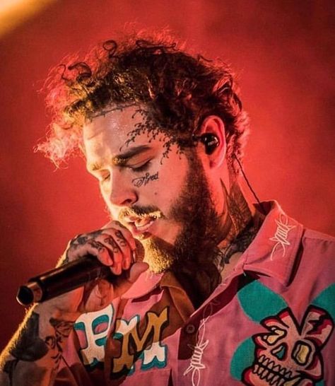 Post Malone Aesthetic, Posty Malone, Post Malone Lyrics, Post Malone Wallpaper, Post Malone Quotes, Love Post, American Rappers, Post Malone, Chain Stitch