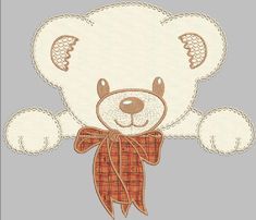 Bear Applique Pattern Free, Applique Designs Free, Embroidery Machine Applique Designs, Free Embroidery Patterns Machine, Bear Applique, Free Applique Patterns, Embroidery Designs Baby, Baby Applique, Machine Applique Designs