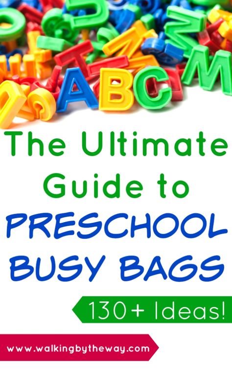 Ready for another week of linking up and sharing ideas? I am so glad that you are stopping by today and can’t wait to see what you all have to share this w Busy Bag Activities, Toddler Busy Bags, Activity Bags, Preschool Centers, Quiet Time Activities, Bags For Kids, Busy Boxes, Quiet Activities, Busy Bags