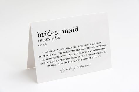 Bridesmade Proposals, Bridesmaid Proposal Card Messages, Bridesmaids Invites, Bridesmaid Definition, Bridesmaid Proposal Note, Proposal Places, Bridesmaid Invite, Bridesmaid Quotes, Bachelorette Party Planner