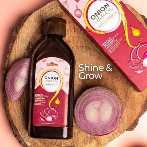 Hair Oil Bottle, Onion Hair Growth, Hair Grow Oil, Onion Hair Oil, Onion Hair, Onion Oil, Growing Onions, Scalp Problems, Onion For Hair