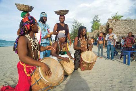 Drumming and dancing is an integral part of the Garifuna Culture.  www.hopkinsbaybelize.com Caribbean Culture, Roatan, Central American, Island Tour, African Diaspora, African History, Central America, Belize, Honduras