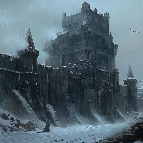 Home / X Winter Castle, Castle Aesthetic, Fantasy City, Fantasy Castle, Fantasy Setting, Fantasy Places, Creepy Art, 3d Modelling, Fantasy Aesthetic