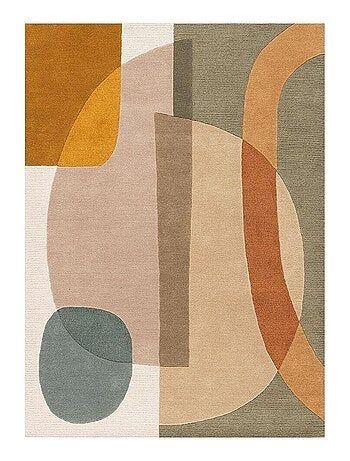 Tapis laine moderne tissé main abstrait Senza - Vivabita - inconnu - Taille 200x290 - Sublimez vos pièces avec le tapis moderne en laine et coton abstrait senza 160x230Composé de laine et de coton, ce tapis incarne l'harmonie parfaite entre qualité et style. Conçu avec précision en Inde par des artisans experts, chaque détail de ce tapis est tissé à la main. Ainsi, il garantit une qualité supérieure et une durabilité exceptionnelle. Avec une hauteur de velours de 8 mm, il offre une sensation lux Deco Salon, Slow Life, First Home, Rug Design, Living Room, Design