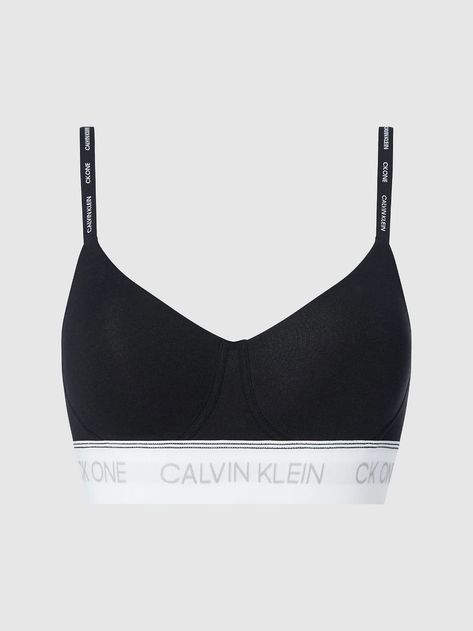 String Bralette - CK One Calvin Klein® | 000QF6221EUB1 Ck Bra Outfit, Bra Outfit, Calvin Klein Bralette, Ck One, Bra Types, Web Store, Bralette, Calvin Klein, Sports Bra