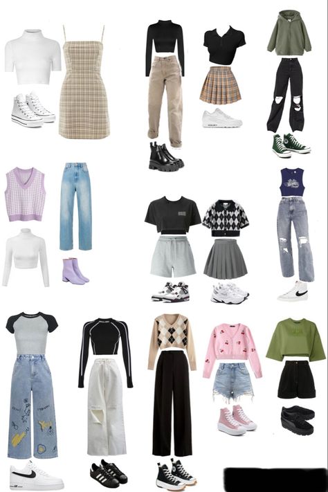 Aufits Aesthetic, Trendy Summer Outfits, Cute Everyday Outfits, Aesthetic Outfits, School Outfits, I Dress, Everyday Outfits, Diy Clothes, Fashion Inspo Outfits