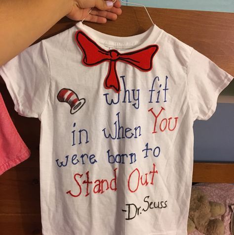 Dr. Seuss DIY T -shirt Dr Seuss Diy Shirt, Diy Dr Seuss Shirt, Dr Seuss Drawings, Dr. Suess Shirts, Dr Seuss T Shirts, Dr Seuss Teacher, Dr. Seuss Shirts, Dr Seuss Shirt, Dr Suess Week