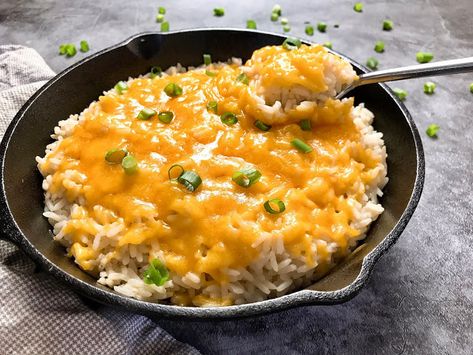 Cheesy Rice Recipes, Cheesy Rice, Cheese Rice, Cheesy Chicken Broccoli, Broiled Chicken, Beef Chili, Sharp Cheddar, Sharp Cheddar Cheese, Cheesy Chicken