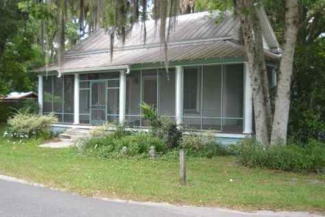 Florida Cracker House, Micanopy Florida, Florida Cracker, Cracker House, House Cute, My Dream House, Florida Pictures, Palm House, Mountain Cottage