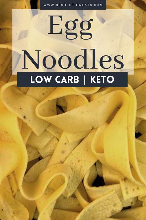 Turkey And Egg Noodles, Keto Egg Noodles, Egg Noodle Recipe, Egg Noodles Recipe, Buttered Noodles Recipe, Keto Noodles, Noodle Salad Cold, Egg Noodle Recipes, Pasta With Alfredo Sauce