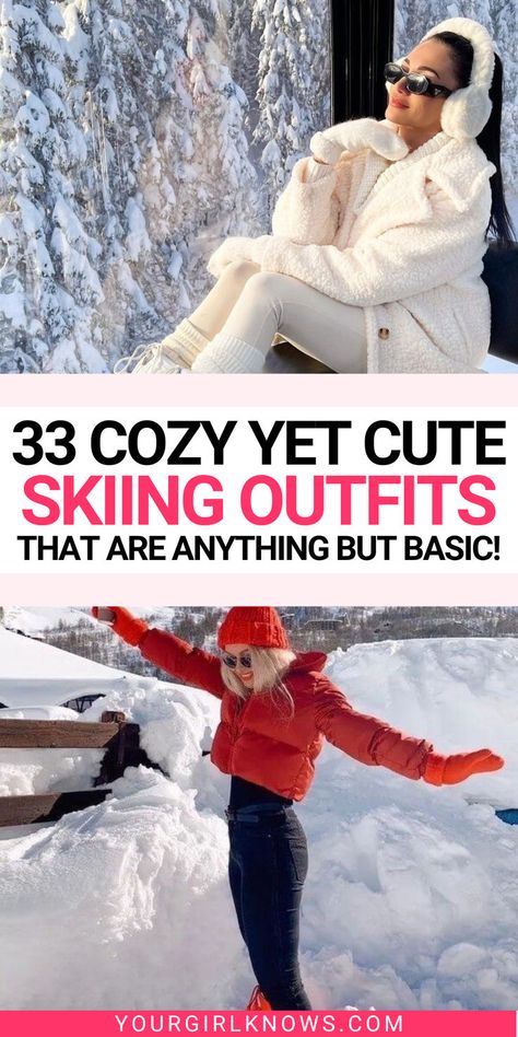 Oh, Emily (from Emily in Paris) was never ready with the perfect outfit when she was destined to meet her Marcello, but do you too want to be in that situation?

Babygirl, you deserve to shred down the slopes in style that makes people skip their après-ski plans just to take notes from your winter fashion playbook. So here are some skiing outfits you cannot get enough of! Woman Snow Outfits, Ski Town Dinner Outfit, Ski Trip Aesthetic Outfits, Aspen Winter Outfits, Apres Ski Theme Party Outfit, Ski Looks Women, Skiing Outfits For Women, Breckenridge Colorado Winter Outfits, Skiing Outfit For Women