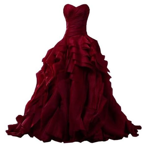 Pinterest via Polyvore featuring dresses and ruffle Burgundy Quinceanera Dresses, Ball Gown Quinceanera Dresses, Burgundy Gown, Purple Long Dress, Burgundy Homecoming Dresses, Red Quinceanera Dresses, Ruffle Prom Dress, Dresses For Prom, Ruffle Gown