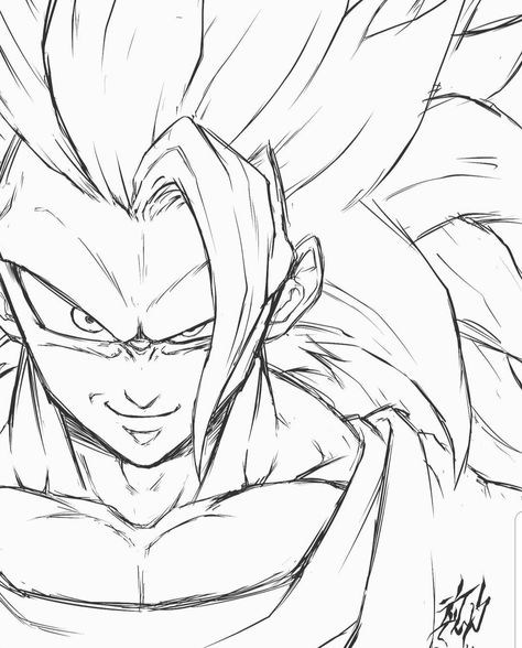 Dragon Ball Z Sketch, Learning Drawing, Dbz Drawings, Ball Tattoo, Dbz Manga, Traditional Drawing, Drawing Pictures, Ball Drawing, Dragon Ball Painting