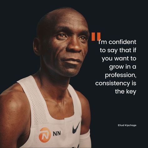 Eliud Kipchoge, Career Quotes, Confidence, Mens Tops, Quotes