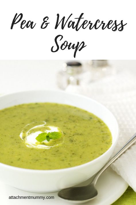 Pea & Watercress Soup Party Food Vegan, Protein Vegetarian Meals, Fresh Cheese Recipe, High Protein Vegetarian Meals, Veg Soups, Watercress Recipes, Meal Vegetarian, Watercress Soup, Vegetarian Party Food